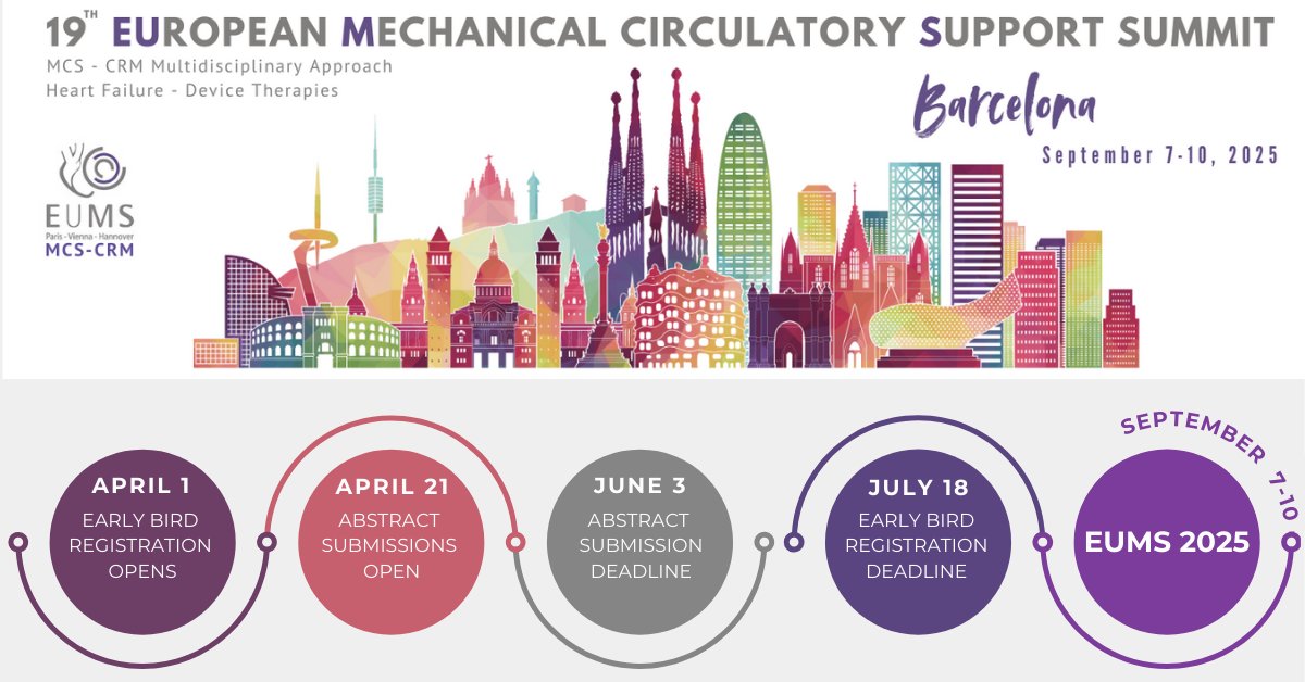 European Mechanical Circulatory Support Summit tweet media
