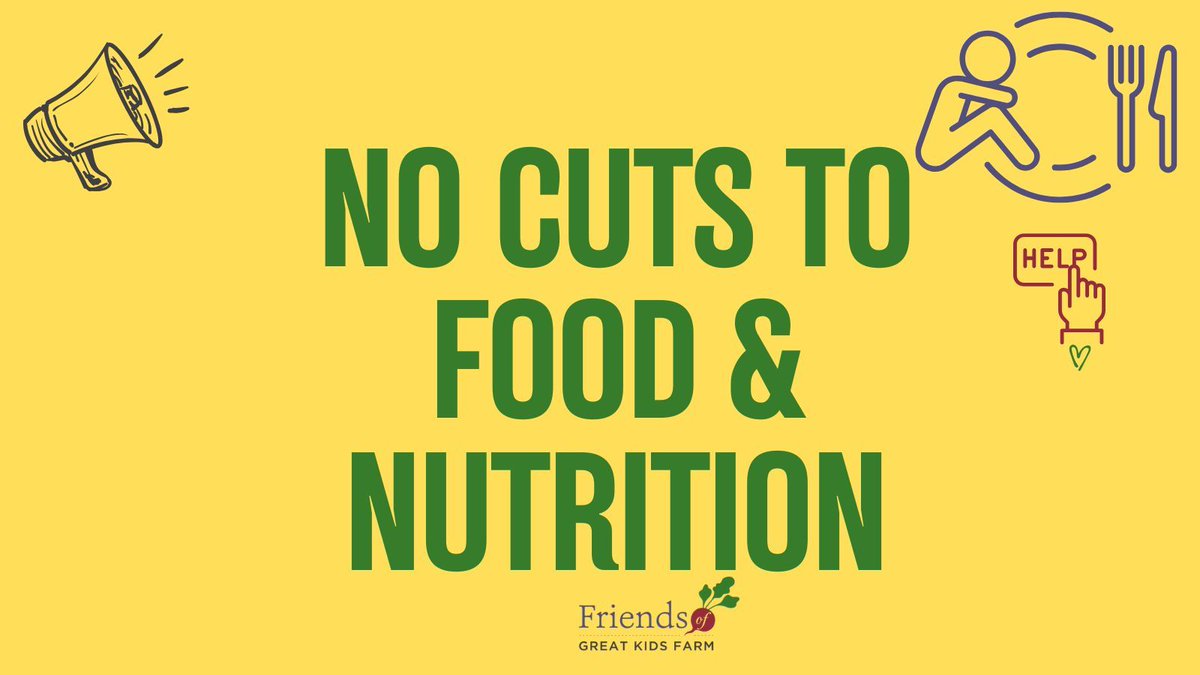 Please take 10 minutes this week to contact your representative to voice your concern over federal spending cuts that affect school meals and SNAP benefits*.  

Find your representative:  ziplook.house.gov/htbin/findrep_… 
Make a quick call: ziplook.house.gov/htbin/findrep_…
