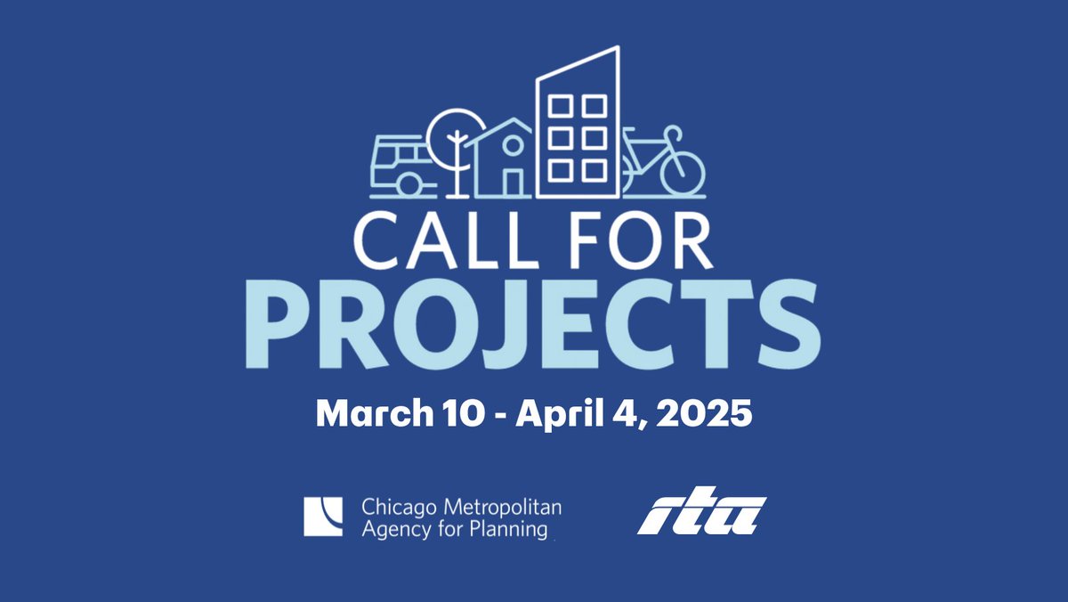 RTA Chicago (@rta_chicago) on Twitter photo The RTA Community Planning and <a href="/cmapillinois/">Chicago Metropolitan Agency for Planning</a> Technical Assistance programs are partnering to offer planning and implementation assistance to local governments and communities. Learn about project types and how to apply now through April 4 by visiting rtachicago.org/cp. 🏘️🚉 The RTA Community Planning and <a href="/cmapillinois/">Chicago Metropolitan Agency for Planning</a> Technical Assistance programs are partnering to offer planning and implementation assistance to local governments and communities. Learn about project types and how to apply now through April 4 by visiting rtachicago.org/cp. 🏘️🚉