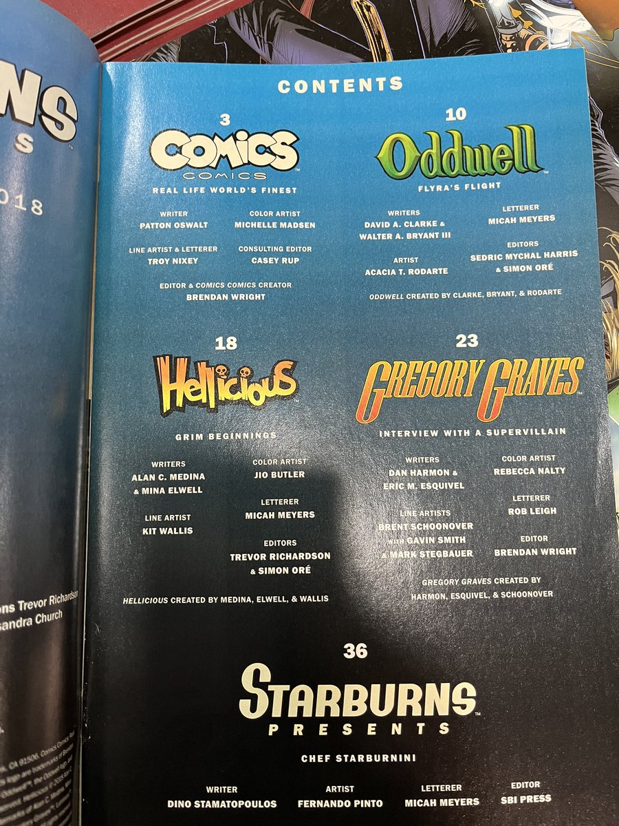 ericMesquivel's tweet image. I found a bunch of these hard-to-find Starburns samplers, featuring comics by me &amp;amp; Dan Harmon &amp;amp; Patton Oswalt!

They’re available in my eBay store, and I’ll sign ‘em for free: tinyurl.com/SBIcomic

#DanHarmon #PattonOswalt #EricEsquivel #comicbooks #comics #starburns