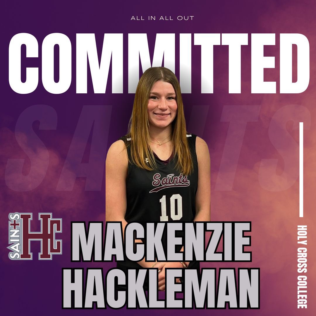 WawaseeGBB's tweet photo. Congrats to Mackenzie Hackleman on her commitment to play basketball at Holy Cross College in Notre Dame, IN! Her hard work, dedication, and determination have led her to this incredible opportunity. We can’t wait to see all she accomplishes at the next level! #allinallout https://t.co/1AqSoabaeE