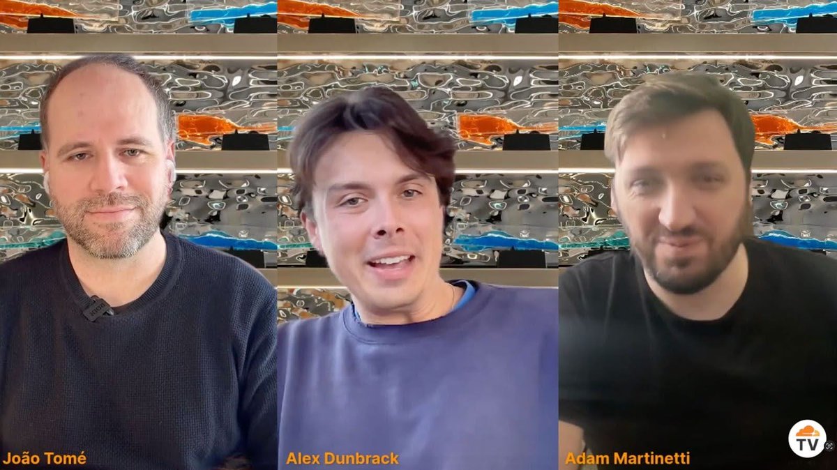 Cloudflare's tweet image. 🚨 New episode of #ThisWeekinNET is out!
This one’s all about #SecurityWeek 2025. Host João Tomé chats with Alex Dunbrack & Adam Martinetti on how Cloudflare is helping build a safer Internet — with AI security, threat intel, data protection, simplicity & more.
Watch here:…
