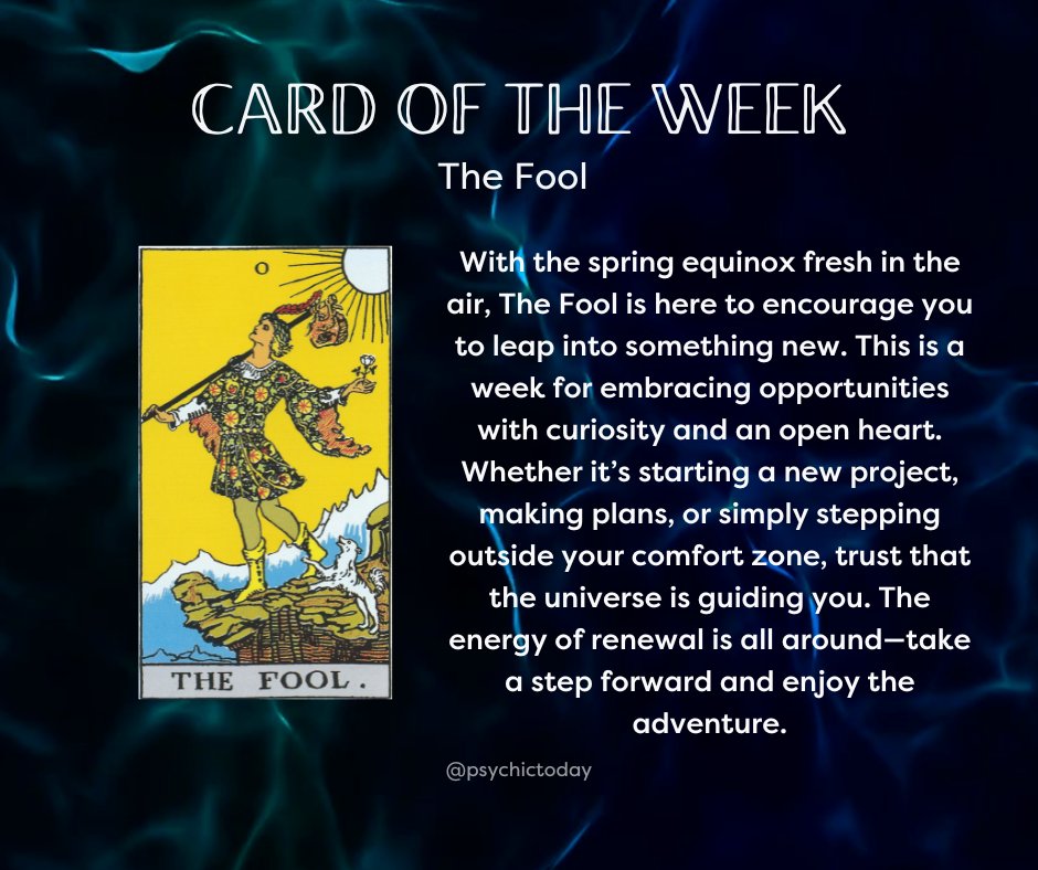 PsychicToday's tweet image. Leap into something new 💫

#cardoftheweek #angelcard #tarotcard #tarotreading #angel #angelguidance #queen of wands