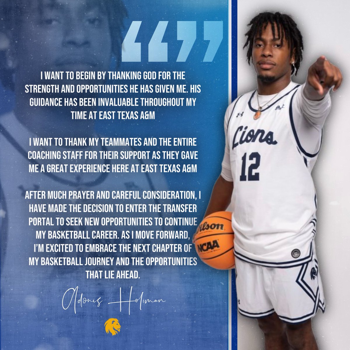 Will Holiman Jr tweet media