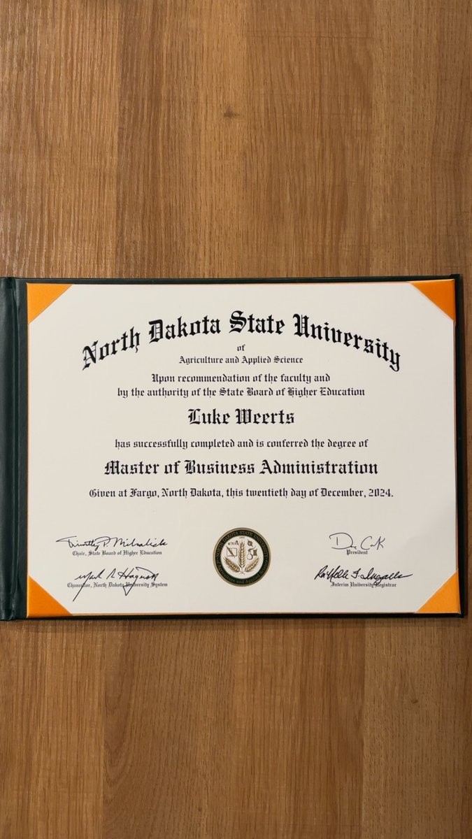 I am pleased to announce that I have officially received my MBA! This accomplishement is the result of dedication, perseverance, and the invaluable support of my family, friends, and mentors.

Thank you to everyone who has been apart of this journey! 

#MBA #CareerGrowth