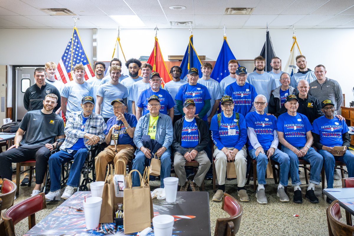 What a cool experience with VFW Post 1114 🐻

<a href="/NCAADII/">NCAA Division II</a> 

#GoWLU | #TopperNation