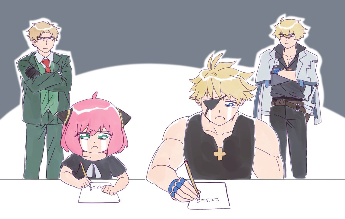 five year olds with weird powers who don’t know what 2x2 is #SPY_FAMILY #GGST