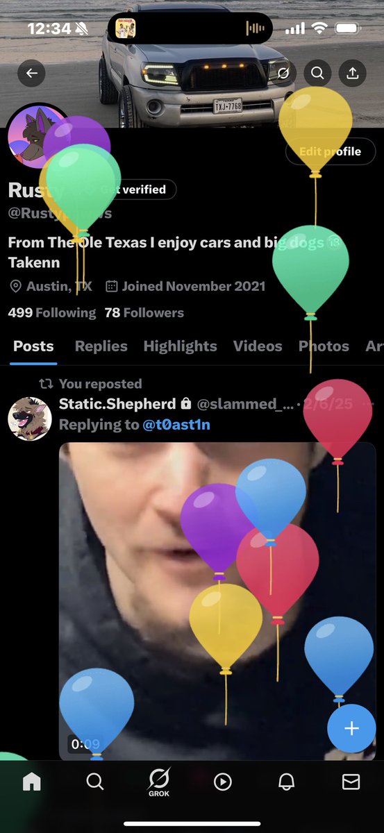 Rustypawws's tweet image. Yoooo