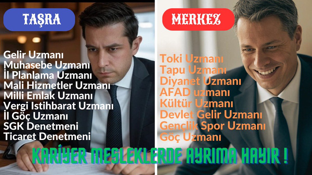 2011 yılından bu yana ADALET  arayışımızda 14. yılı geride bırakıyoruz. 

📌 666 KHK ile ayrıştırılan kariyer mesleklere yönelik 375 sayılı Kanuna ek maddeyle yapılacak olan yeni bir düzenlemeyle 1/4 derecesinde olan kariyer meslekler arasındaki maaş farkının 22 bin tl den 50 bin