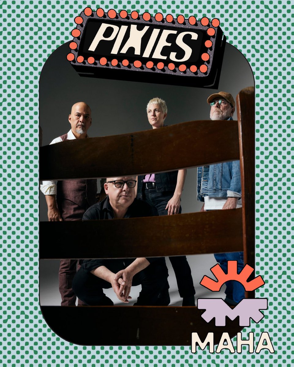 Get ready to witness legends! 🎸 Pixies are headlining Maha 2025!

These pioneers of alternative rock paved the way for countless bands you love. Prepare for a night of raw energy and timeless hits. Get ready for a show you will never forget! 08.02.25