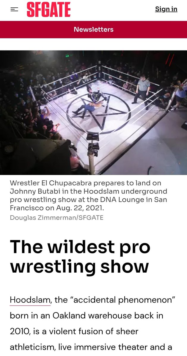 Shout out to <a href="/SFGate/">SFGATE</a> for including us in / 40 REASONS WE STILL LOVE #OAKLAND / that we stumbled across while aimlessly doomscrolling

Thanks!