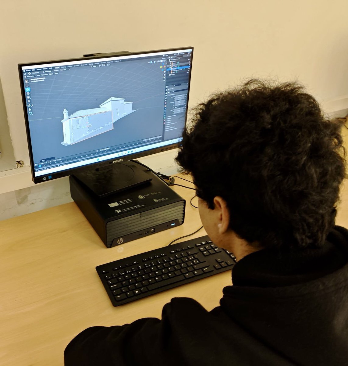 Proyecto “La sierra digital”. Historia y Digitalización en un ApS en colaboración con Víctor Cabañero, profesor de la UVa. El objetivo a largo plazo será digitalizar el patrimonio más inmediato a nuestro alumnado utilizando el programa Blender. #ApS #patrimonio #centrosCyL