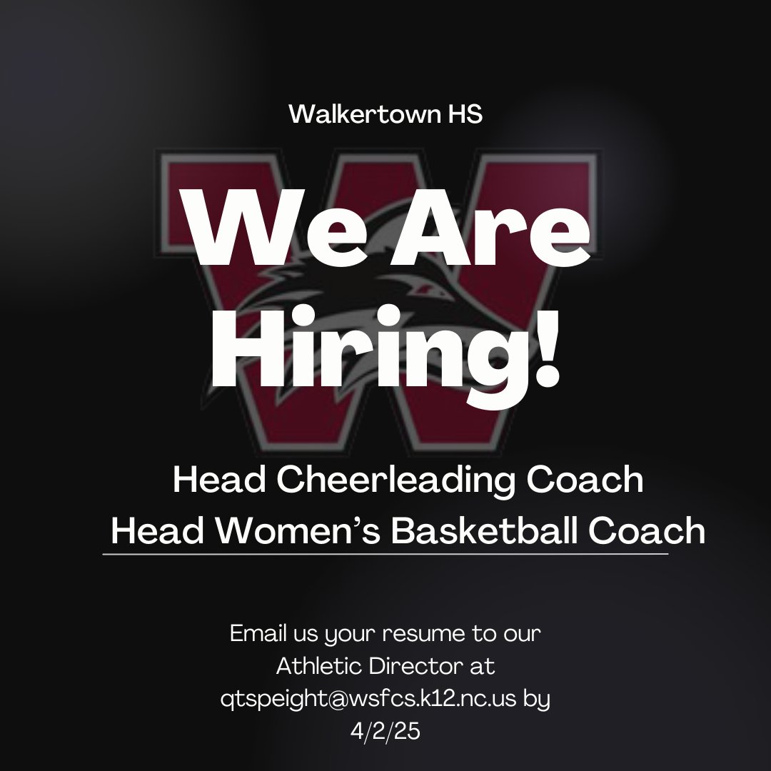 We are looking for 2 new leaders of our pack! #OnePack #WeGotUs 🐺