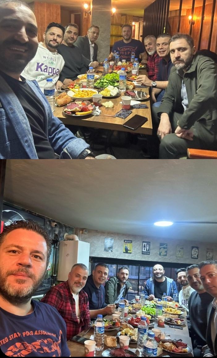 Trabzon Zeytinlik Mahallesi çocukluk arkadaşları iftarı. Bu sofra hesapsız çıkarsız 30 yılı aşkın dostluğun sofrası. Allah dostluğumuzu bozmasın.