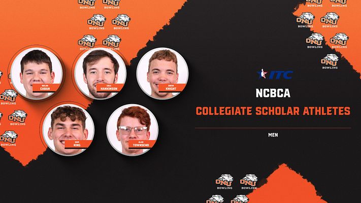 Congratulations to our Men Bowlers who have earned National Collegiate Bowling Coaches Association - NCBCA Academic All American Status. Well Done Men!!  Go BEARS!!