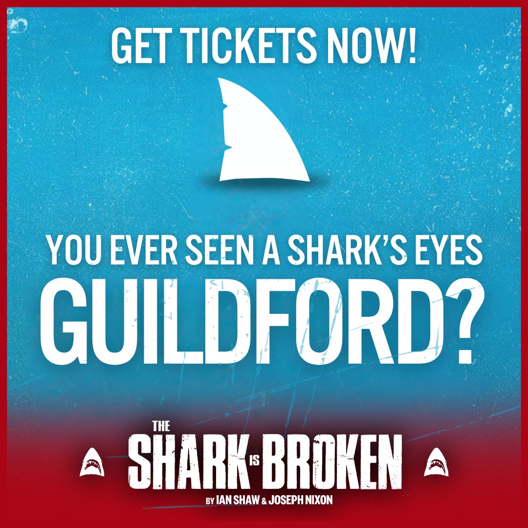 The Shark Is Broken (@sharkisbroken) on Twitter photo Guildford, we’re here! The Shark is Broken opens TONIGHT at the <a href="/YvonneArnaud/">Yvonne Arnaud Theatre</a> ! Catch us from 24th to 29th March! Don’t miss your chance to come aboard 🛥️🎣
🎟️ Get your tickets here: thesharkisbroken.pulse.ly/a3oeufgox8
#TheSharkIsBroken #UKTheatre #UKTour #JAWS Guildford, we’re here! The Shark is Broken opens TONIGHT at the <a href="/YvonneArnaud/">Yvonne Arnaud Theatre</a> ! Catch us from 24th to 29th March! Don’t miss your chance to come aboard 🛥️🎣
🎟️ Get your tickets here: thesharkisbroken.pulse.ly/a3oeufgox8
#TheSharkIsBroken #UKTheatre #UKTour #JAWS