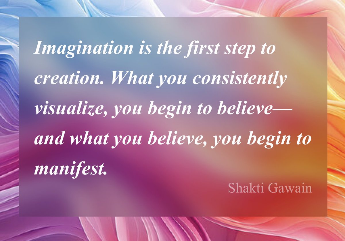 lifeguru_india's tweet image. "Imagination is the first step to creation. What you consistently visualize, you begin to believe—and what you believe, you begin to manifest."
Book Name - Creative Visualization ✨
amzn.to/4kvlsKP
#CreativeVisualization #MindPower #manifestationmagic #ShaktiGawain…