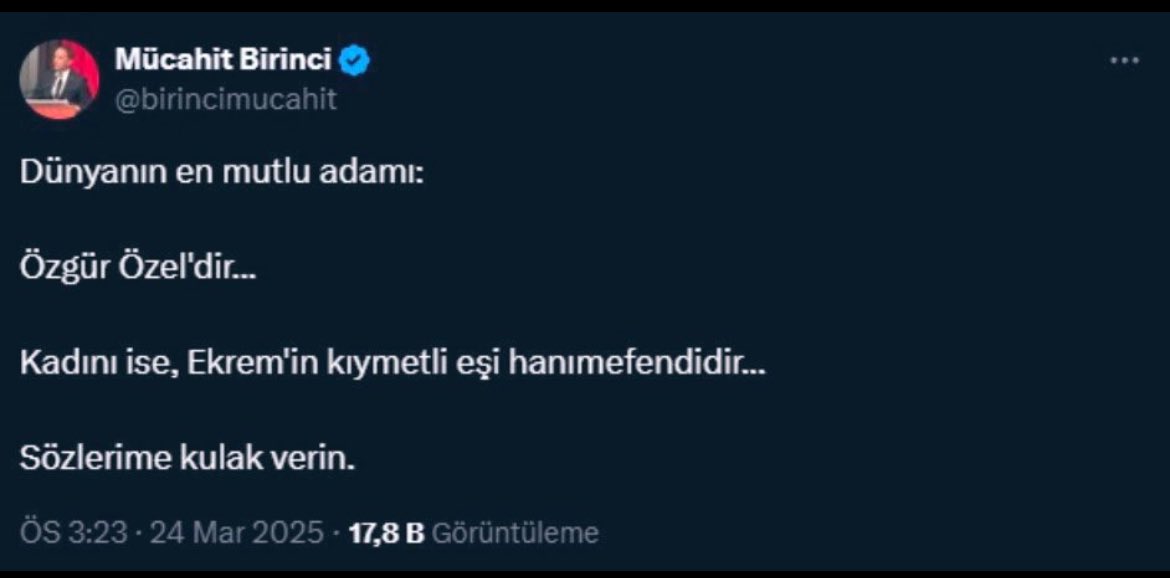 Mizah zeka işi. Zeka olmayınca espri, yerini aptallığa; ironi, yerini ahlaksızlığa bırakıyor. Geriye de sadece komik bir çaresizlik görüntüsü kalıyor!