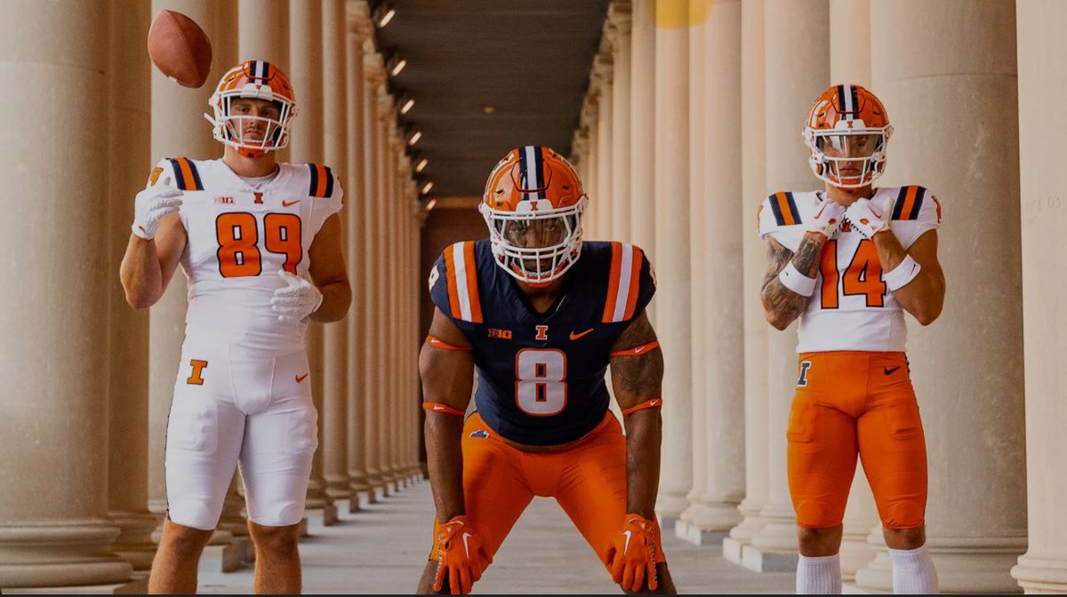 I will be at University Of Illinois today!!! Very excited to watch you guys practice and learn how I can better my skills going into my Sr year thank you <a href="/IlliniFootball/">Illinois Football</a> for the opportunity. <a href="/BigGreek79/">Tony Pashos</a> <a href="/youngbloodgreg/">Greg Youngblood</a> <a href="/EDGYTIM/">Timothy “EDGYTIM” OHalloran</a> <a href="/OJW_Scouting/">PrepRedzone Oliver</a> <a href="/RivalsFriedman/">Adam Friedman</a> <a href="/PrepRedzoneIL/">Prep Redzone Illinois</a>