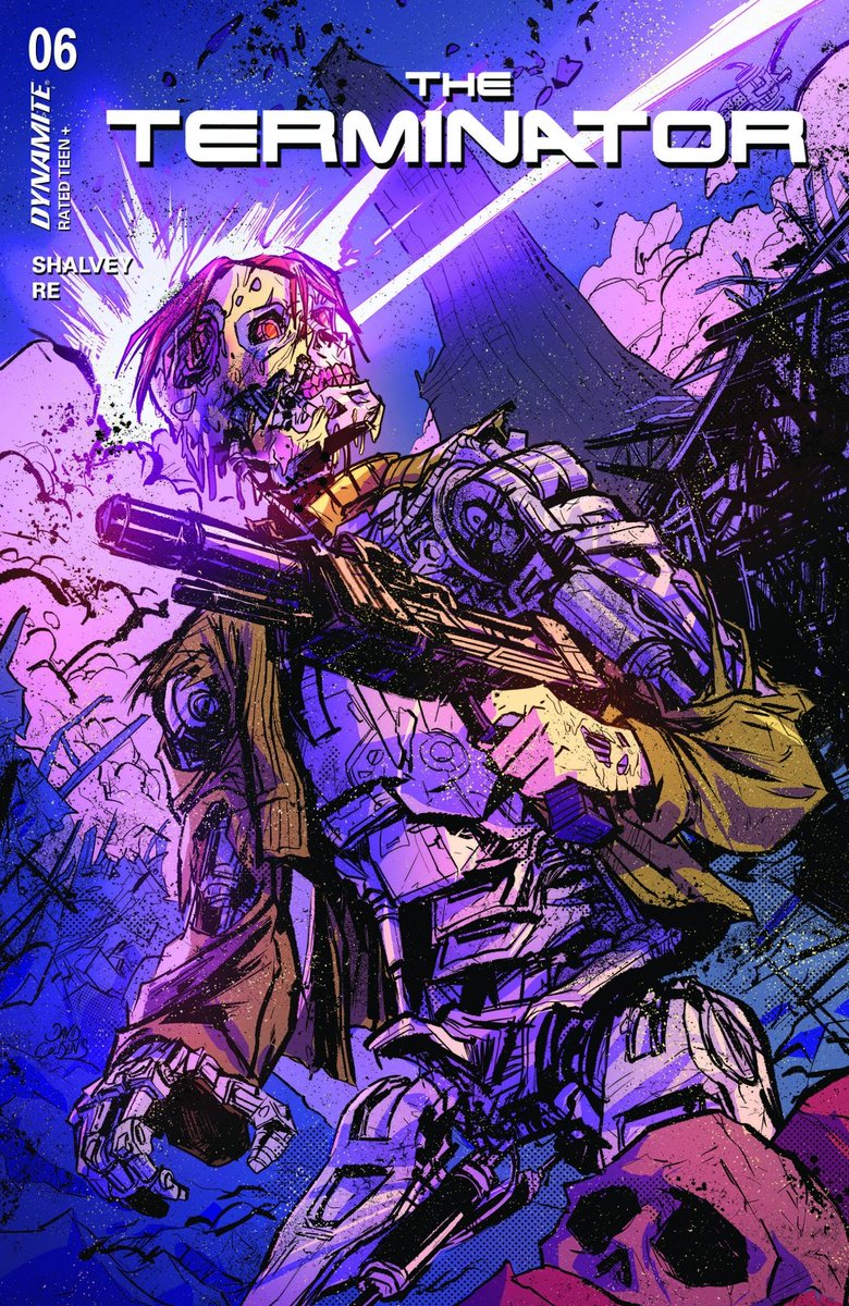 BuzzComics's tweet image. Preview de The Terminator #6 par @DeclanShalvey et Lorenzo Re chez @DynamiteComics #DynamiteComics #TheTerminator buzzcomics.net/showpost.php?p…