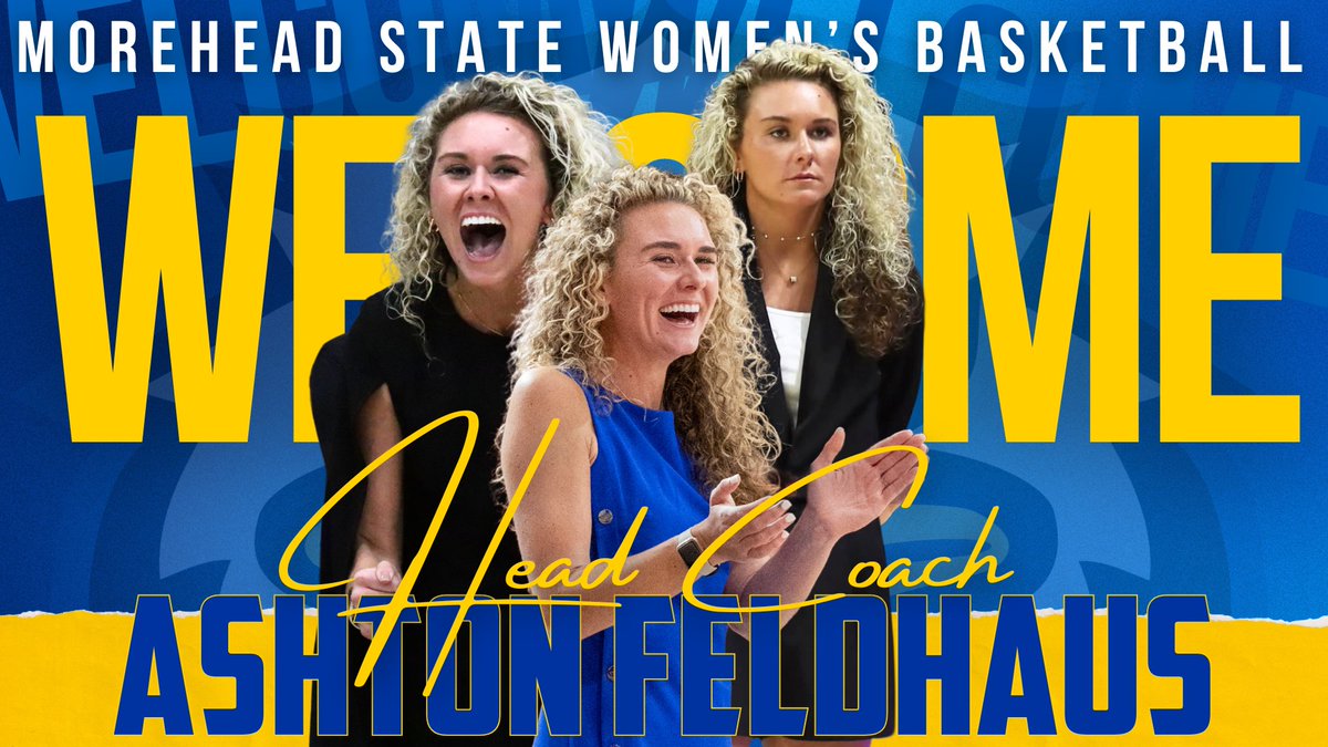 Morehead State Athletics (@msueagles) on Twitter photo Ashton Feldhaus (<a href="/CoachFeldhaus/">Ashton Feldhaus</a>) is the next Head <a href="/MSUEaglesWBB/">Morehead State WBB</a> Coach. A proven winner in all aspects, she has a family pedigree that runs deep in the Bluegrass.
A press conference will be held on Thursday at Noon ET in the AAC. Public is invited!
Story: tinyurl.com/mupt9w64 Ashton Feldhaus (<a href="/CoachFeldhaus/">Ashton Feldhaus</a>) is the next Head <a href="/MSUEaglesWBB/">Morehead State WBB</a> Coach. A proven winner in all aspects, she has a family pedigree that runs deep in the Bluegrass.
A press conference will be held on Thursday at Noon ET in the AAC. Public is invited!
Story: tinyurl.com/mupt9w64
