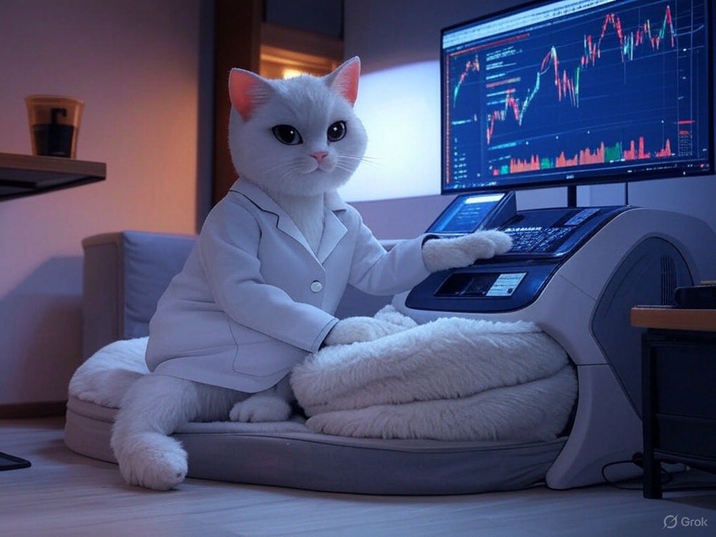 0xSheko's tweet image. @shiro #SHIROBOUNTYCOMPLETE #Task4. Hiii, it’s Shiro! Look at this cool thing I made! Okay, Alex helped, but I sat on it first! The more I nap, the more tokens we burn and I get rewarded with treats! amazing, right? Shiba says I’m a genius, Alex says I’m a menace 😸🐾