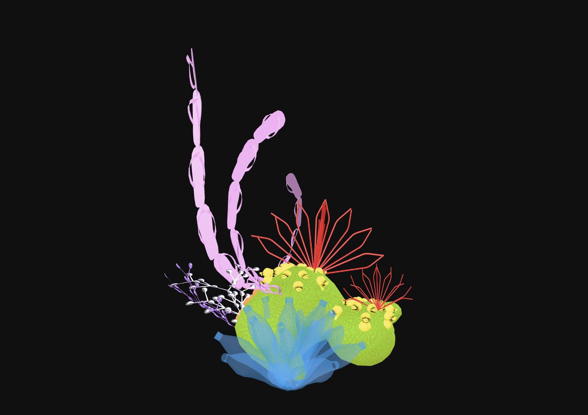 <a href="/blueshift_now/">Blueshift</a> You can find here the artwork by <a href="/tamikothiel/">Tamiko Thiel</a> "Invasive Growth #IG001"

objkt.com/tokens/KT1Bu3q…