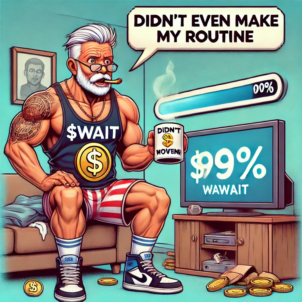 just_wait_bro's tweet photo. Wait! didn’t even make my routine

$WAIT ☕🕰️
https://t.co/SQkMKJanJZ https://t.co/qZaCZurTak