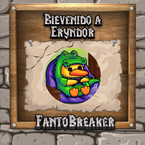 TerrazaStudios's tweet photo. ¡Trigésimo Tercero participante confirmado, para la serie de Cronicas de Eryndor!

@fantobreaker | "¡A POR LA DEMOCRACIAAA!!" 
Pato, esto no es un sueño, estas dentro de la serie 👀 ¡Bienvenido! 🦢🐊 https://t.co/hd1uLz3WCQ