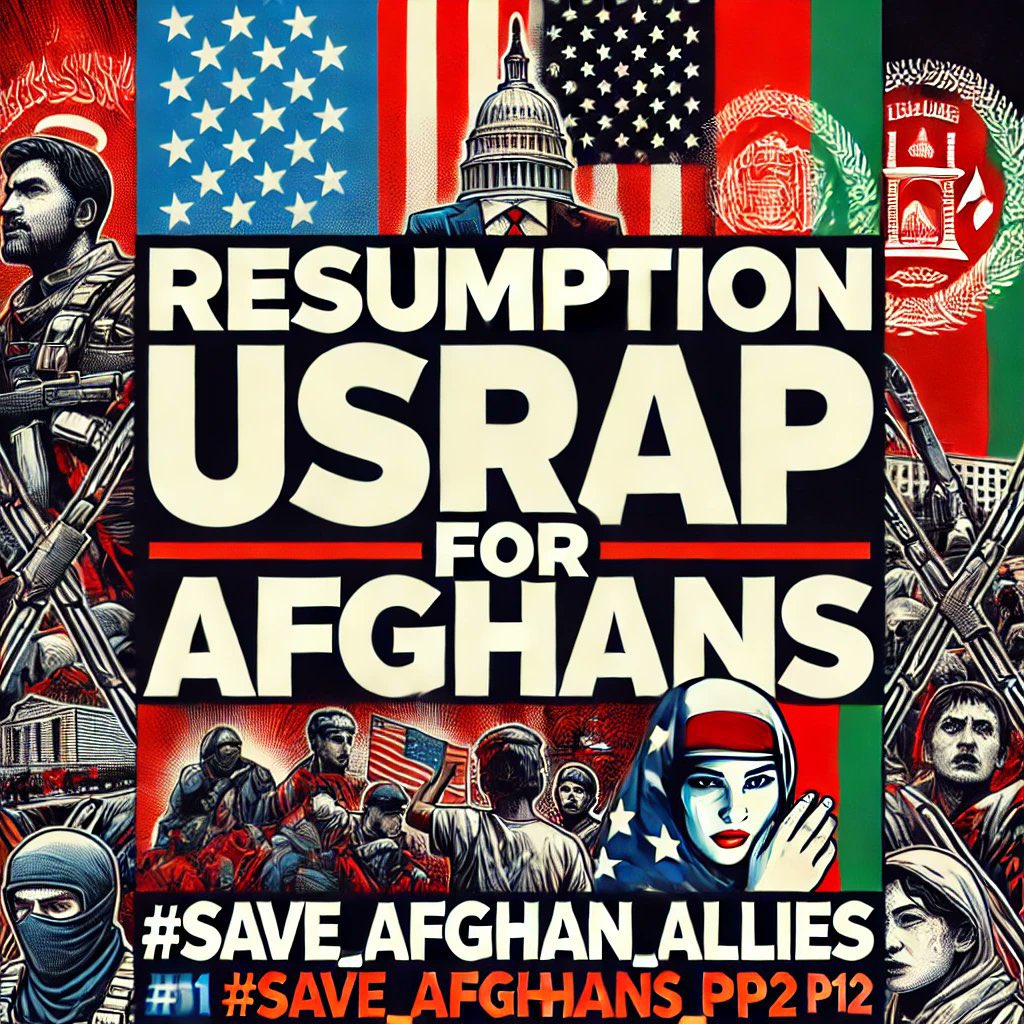 <a href="/ron_jost/">Ron Jost</a> Thousands of Afghan Allies remain stranded facing threats in third country Pakistan. These are heroes, who stood with you. Keep your promise and resume USRAP instantly. 
#Save_Afghan_Allies_P1P2