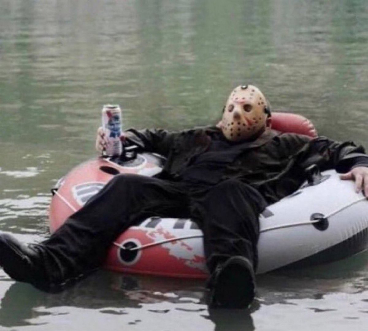 After killing all the teenagers in the cabin and getting a couple more on the lake it’s PBR time, motherfucker.