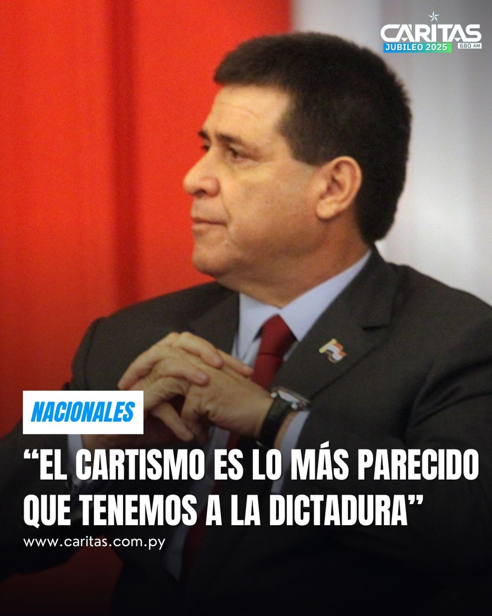 #Martini680 🗞️⚡| “El cartismo es lo más parecido que tenemos a la dictadura”

🔹️Sebastián Garay, miembro de la Juventud de Patria Querida, indicó que las marchas de esta semana son la oportunidad para que la oposición se siente a conversar para ponerse de acuerdo sobre los