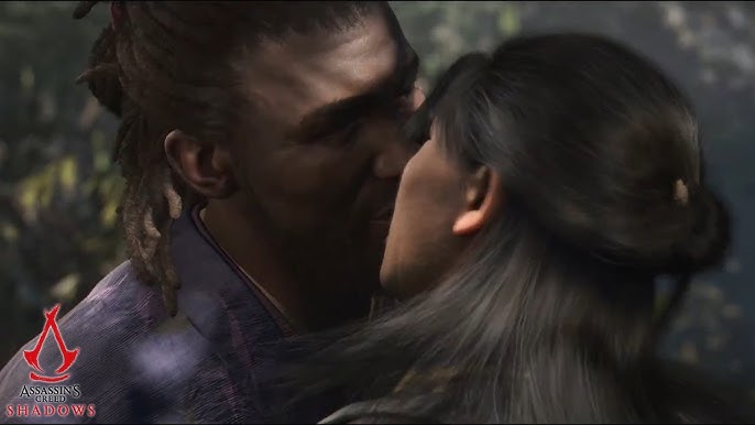Recordatorio de que cualquier romance homosexual en Assassin's Creed Shadows es OPCIONAL y NO canónico, así que si ves a alguien quejarse porque esto le salió en su partida, recuérdale que él tuvo que elegir y desarrollar esas relaciones 🥸