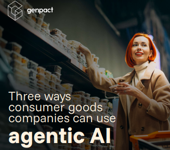 Genpact's tweet image. How will agentic AI transform your industry?

Today, we're exploring the answer for the consumer goods industry across three key areas - supply chain, marketing, and innovation. Learn more below.
bit.ly/4iV8GUf

#AI #ConsumerGoods