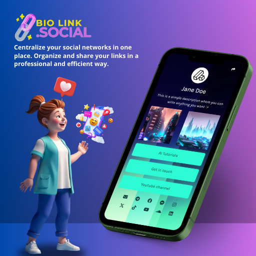biolinksocial's tweet photo. 🔗 Simplify your online presence! 🔗

Learn more: https://t.co/N3xejjkeqm

Bring all your social networks together in one place with style and professionalism. Organize and share your links in a practical and effective way. Get started now, sign up for free! https://t.co/ZTUhUeGLgz