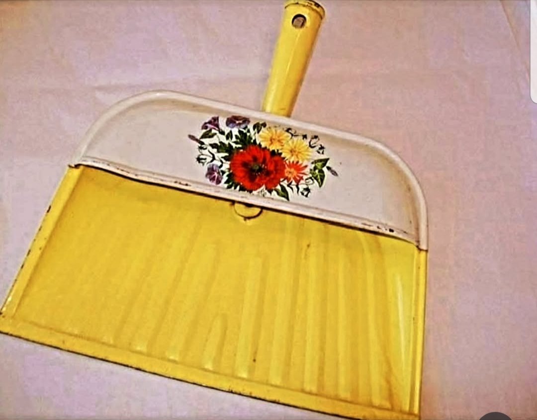 Who had a dustpan like this?