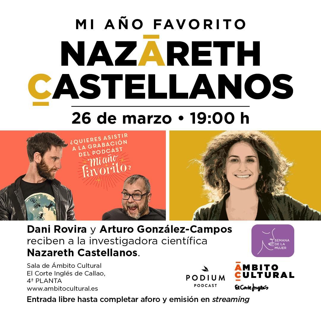 Mi Año Favorito (@mianofavorito) on Twitter photo Este miércoles 26 grabaremos un nuevo programa con Nazareth Castellanos en el <a href="/ambitocultural/">Ámbito Cultural</a>.
¿Qué os parece el plan de echarnos unas risas y aprender de neurociencia? ¡Y encima gratis! Este miércoles 26 grabaremos un nuevo programa con Nazareth Castellanos en el <a href="/ambitocultural/">Ámbito Cultural</a>.
¿Qué os parece el plan de echarnos unas risas y aprender de neurociencia? ¡Y encima gratis!