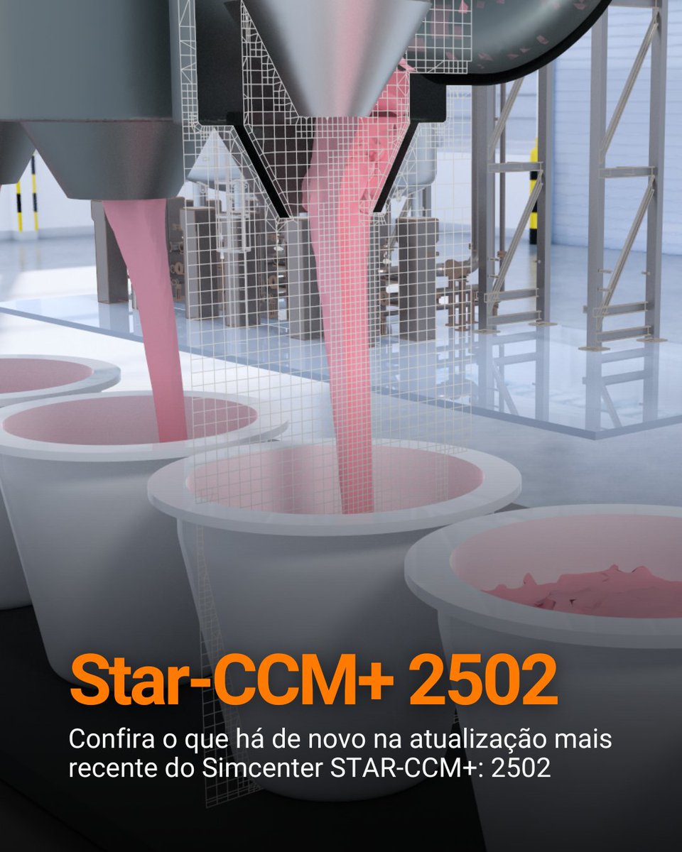 Smart_PLM's tweet image. A nova versão do Simcenter STAR-CCM+ chegou! 💡

A atualização 2502 vem para aprimorar o dia a dia de quem busca aumentar a velocidade da simulação, aprimorar a precisão do modelo e melhorar a integração em diferentes disciplinas de engenharia.

#SimcenterSTARCCM #SmartPLM