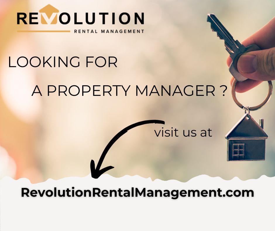 🏡 Looking for Expert Property Management? 🔑

Owning rental property should be stress-free. Let Revolution handle everything—from tenant screening to maintenance and rent collection.

📍 Visit us today: bit.ly/3ZODCfm

#PropertyManagement #LandlordSupport