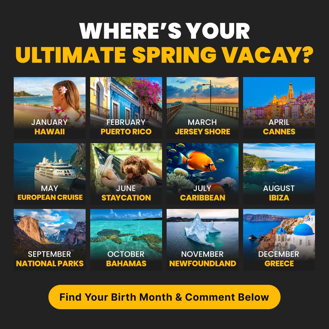 Let us know if we got your dream destination right, then grab your free entries to Win $10,000 For Fun In The Sun right here: bit.ly/4c81bqY