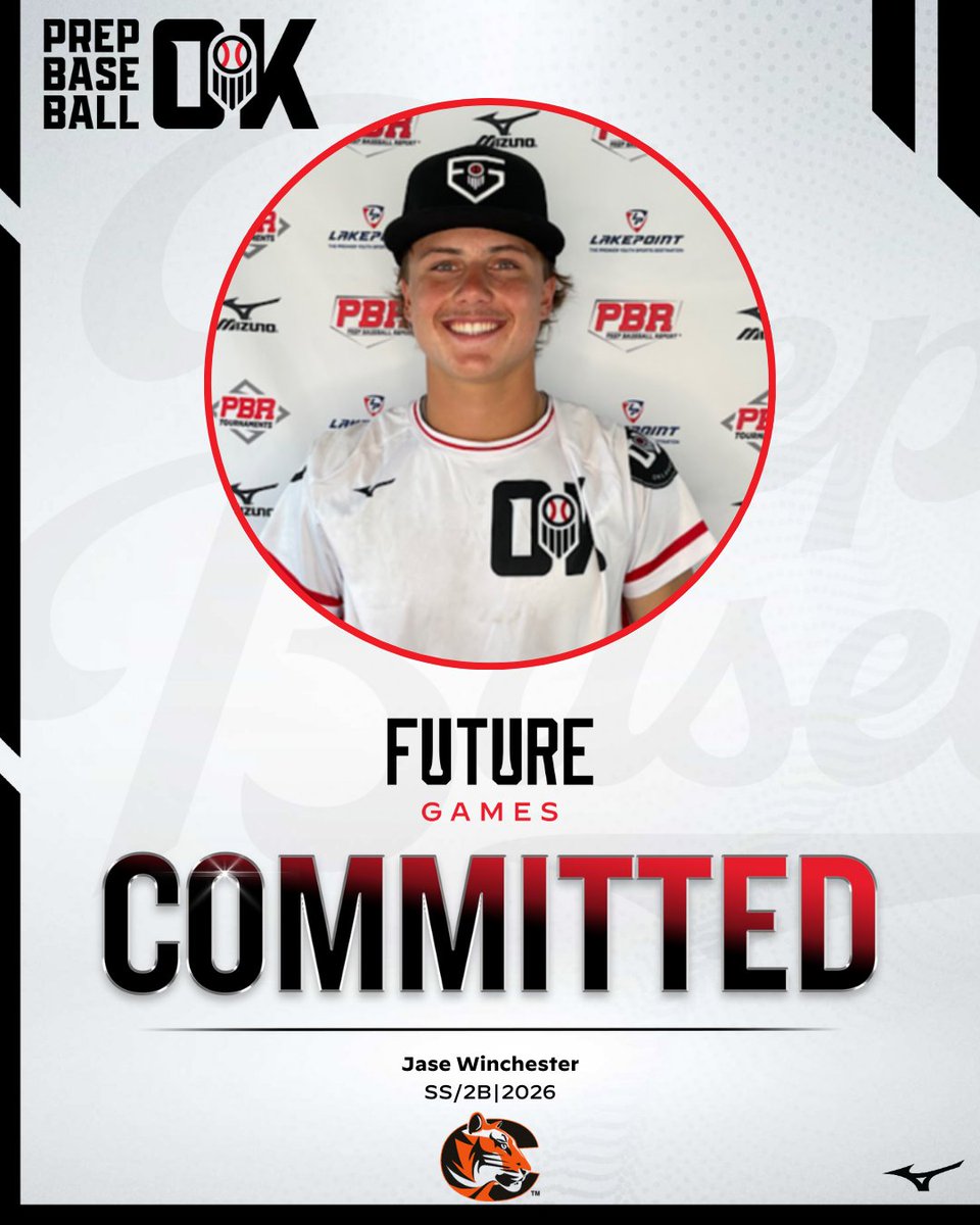 PBR Oklahoma (@prepbaseballok) on Twitter photo SS/2B Jase Winchester (Edmond Memorial, 2026) commits to Cowley College. Jase was a member of Team Oklahoma at the 2024 Future Games.
<a href="/Jase_Winch20/">Jase Winchester</a>
<a href="/EMHSBaseball/">Edmond Memorial Baseball</a>
@cowleybaseball
👤PROFILE: loom.ly/C1nnbYk SS/2B Jase Winchester (Edmond Memorial, 2026) commits to Cowley College. Jase was a member of Team Oklahoma at the 2024 Future Games.
<a href="/Jase_Winch20/">Jase Winchester</a>
<a href="/EMHSBaseball/">Edmond Memorial Baseball</a>
@cowleybaseball
👤PROFILE: loom.ly/C1nnbYk