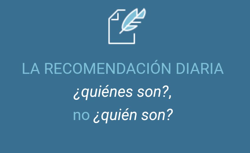 VitorSuarez's tweet photo. N'asturianu ye al revés:
¿quién son?
non * ¿quiénes son? 
#Coses https://t.co/2MU3SqHGTb