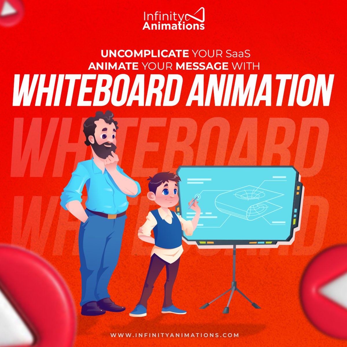 infinityan_'s tweet photo. We turn complex software concepts into simple, engaging visuals that your audience will love. From cloud computing to AI, we make the tech world easy to grasp.

Visit https://t.co/dETuqqTGmj let's bring your SaaS story to life.

#infinityanimations #whiteboardanimation #saas https://t.co/hZQi0troSa