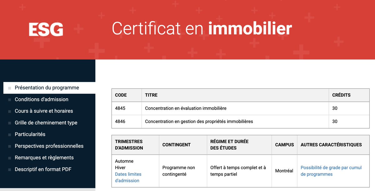 🎓 L’École des sciences de la gestion de l’UQAM offre un nouveau programme en immobilier, le certificat de premier cycle en gestion des propriétés immobilières!  👉 etudier.uqam.ca/programme?code…  #formation #certificat #gestion #immobilier <a href="/esg_uqam/">ESG UQAM</a> <a href="/ESGRecherche/">ESG UQAM Recherche</a>  <a href="/UQAM/">UQAM | Université du Québec à Montréal</a>