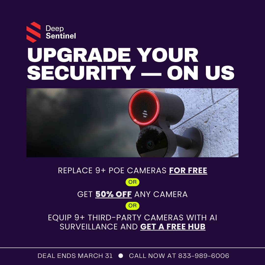 Time is running out ⌛  Lock in huge savings on AI-powered security by 𝐌𝐚𝐫𝐜𝐡 31!