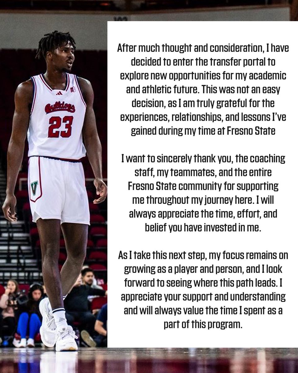 Thank you Fresno state