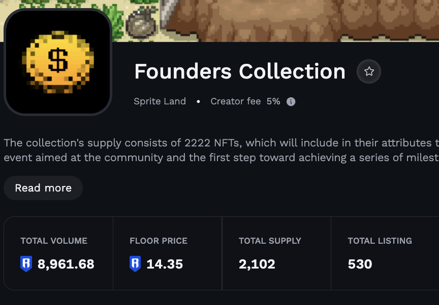 theLobbySolana's tweet photo. In the last 24 hours, a total of 120 NFTs from The Founders collection have been burned 🔥

Attached items and $SPRITE have been transferred into the game 🕹️

This represents more than 5% of the total collection!

Grab one now at https://t.co/3wo3e3WBL8 https://t.co/2XNsw9e4af