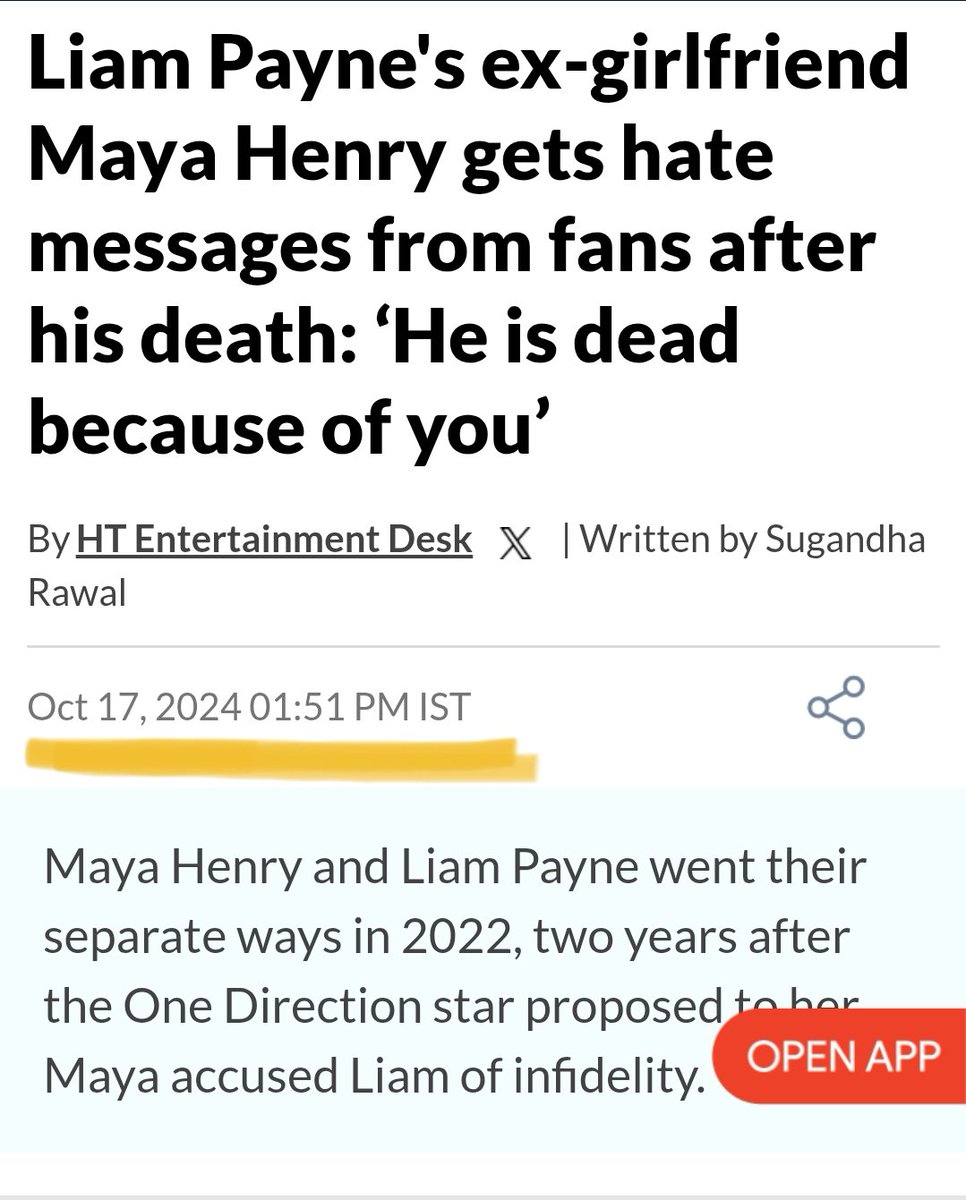 noraall77316734's tweet photo. Even better if this wasn't planned why was there so many media articles ready to defend Maya on 17th October,against fan"hate" that didn't happen yet since everyone was still in shock?!
The next day he passed like why wouldn't they publish about his death first?
#JusticeForLiam https://t.co/lX8K5VwnCN