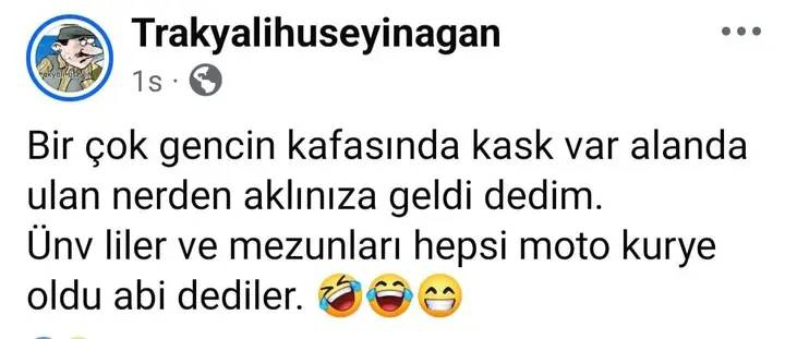 Ağlanacak halimize gülüyoruz...