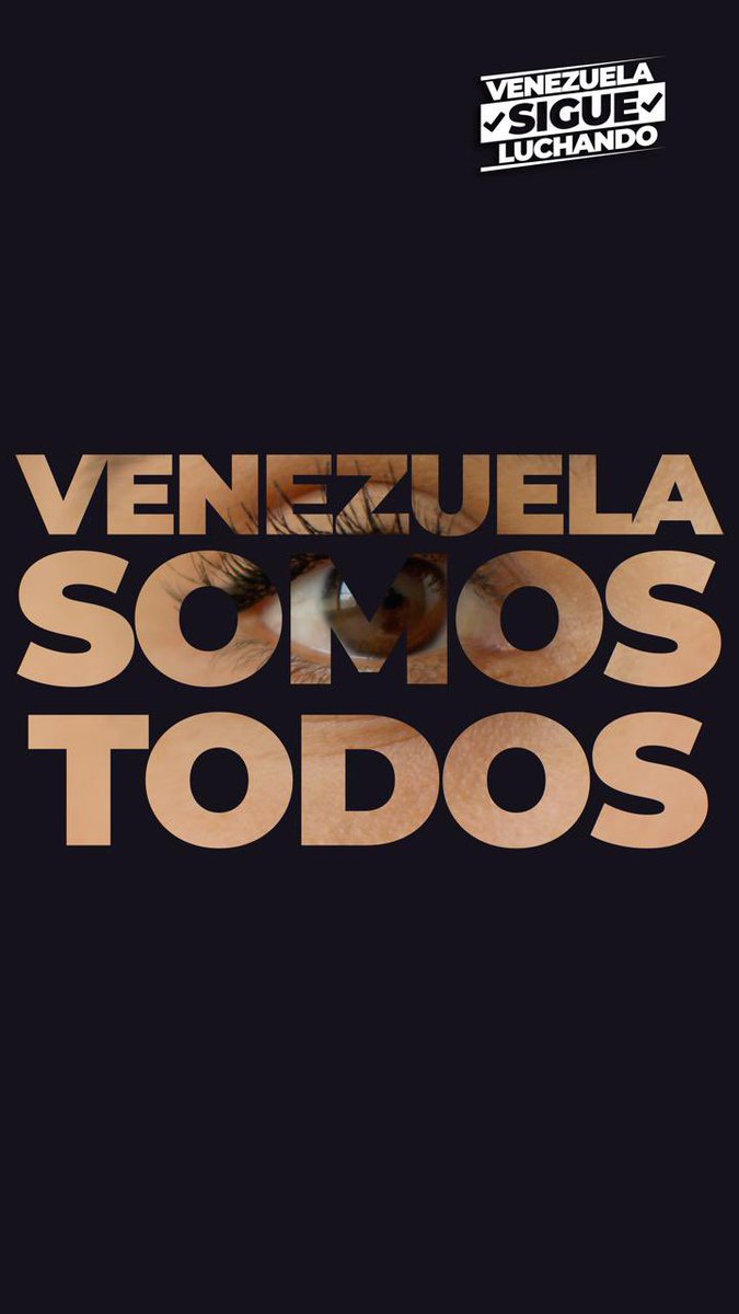 Hemos visto cómo se derrumba todo lo que construimos, pero no podemos permitir que nos arrebaten la esperanza. Sigamos luchando de manera cívica y democrática #VenezuelaSigueLuchando